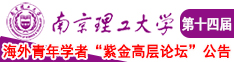 大叼操粉南京理工大学第十四届海外青年学者紫金论坛诚邀海内外英才！